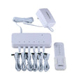 REMOTE CONTROL BOX, WITH 4.5V 2000mA ADAPTOR, WHITE, BS CHANGEABLE PLU Lemax