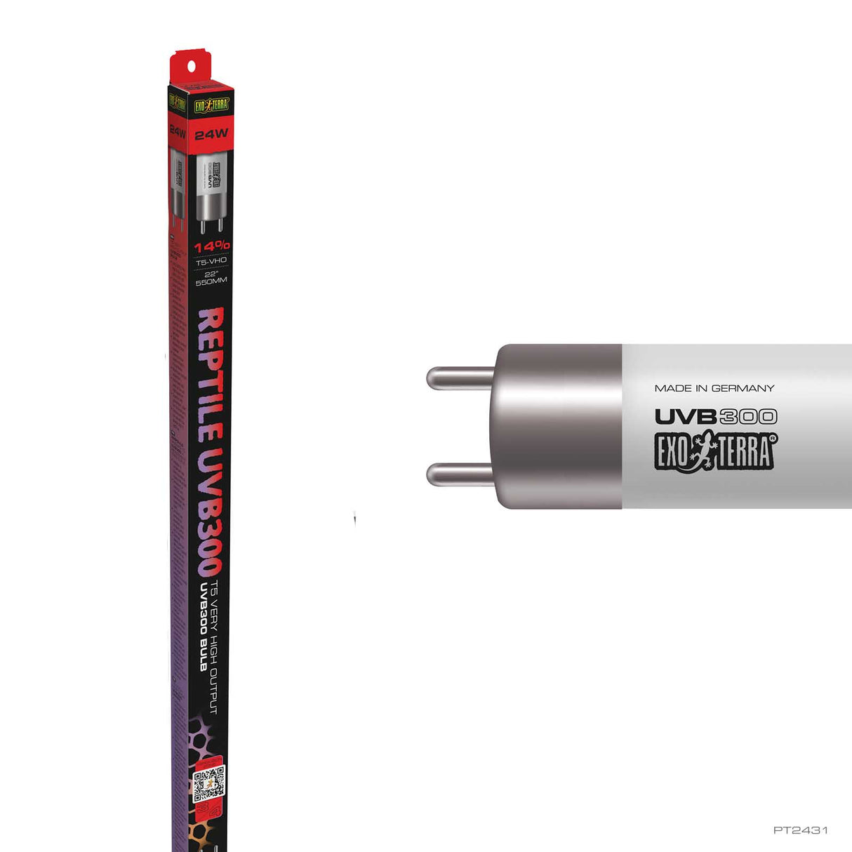 Exo Terra Reptile UVB Pro 300 22" / 550mm T5 VHO - 24W