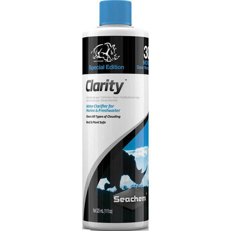 SEACHEM CLARITY 325ML (+30% FREE) ALF Ltd