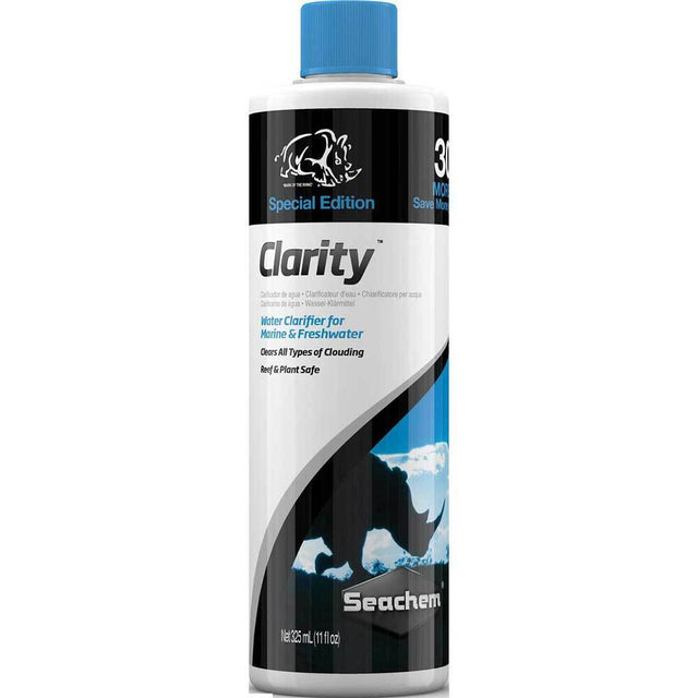 SEACHEM CLARITY 325ML (+30% FREE) ALF Ltd