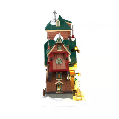 Santa's Elf Dormitory B/O (4.5V) Lemax Christmas Village Illuminated Building Lemax