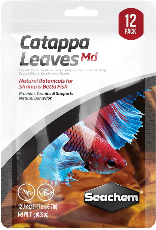 Seachem Catappa Leaves Medium 11g ALF Ltd