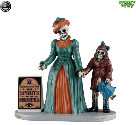 SEANCE VENDOR Lemax Spooky Town