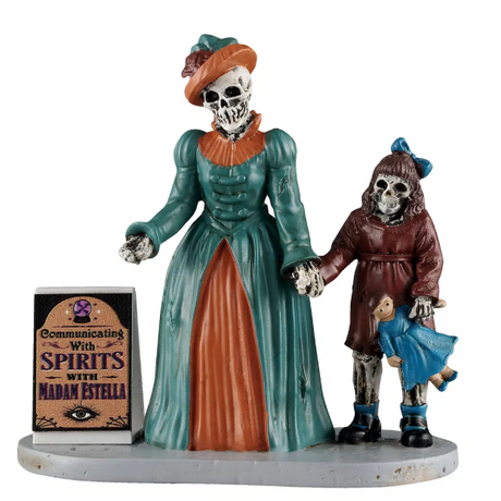 Seance Vendor Lemax Spooky Town Figurine Lemax Spooky Town