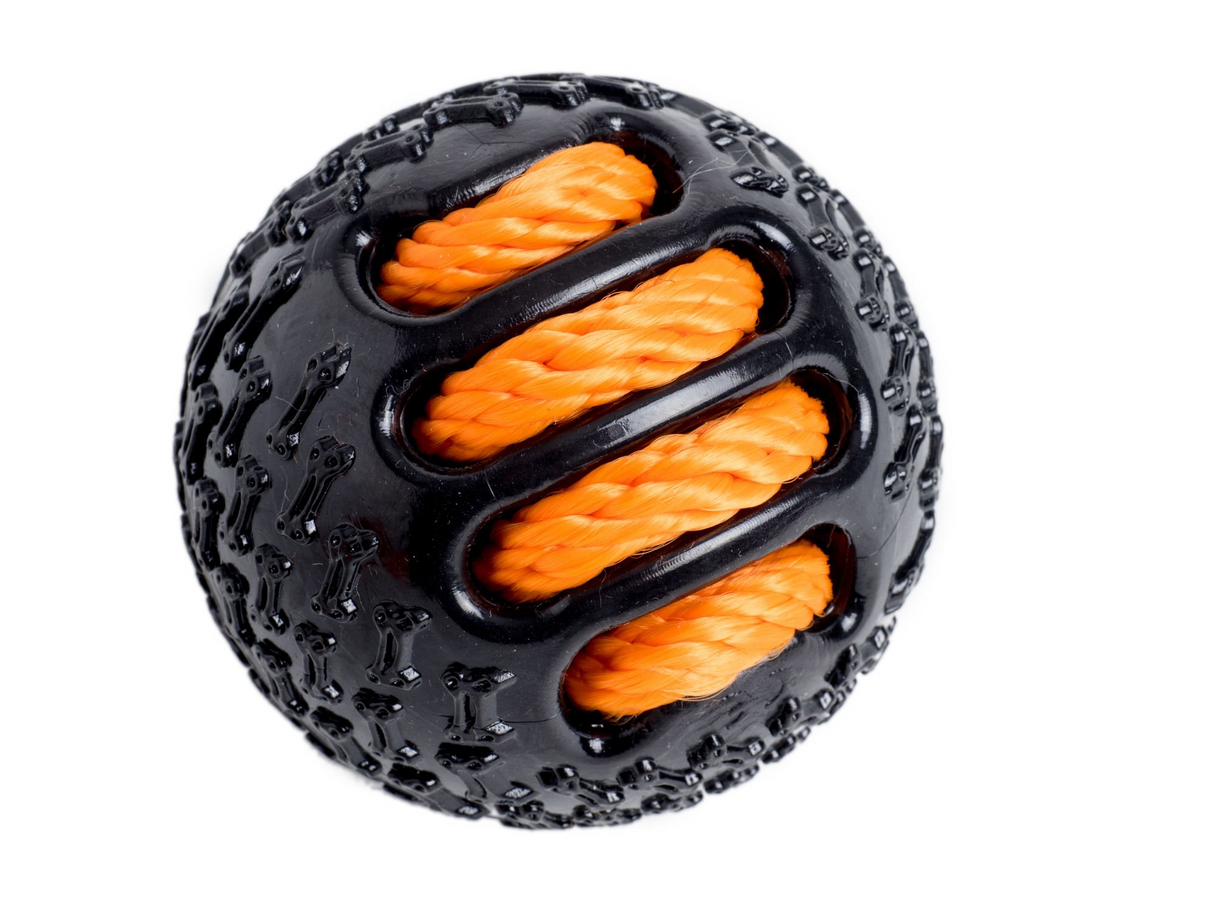Seriously Strong Tpr Bullie Ball Dog Toy