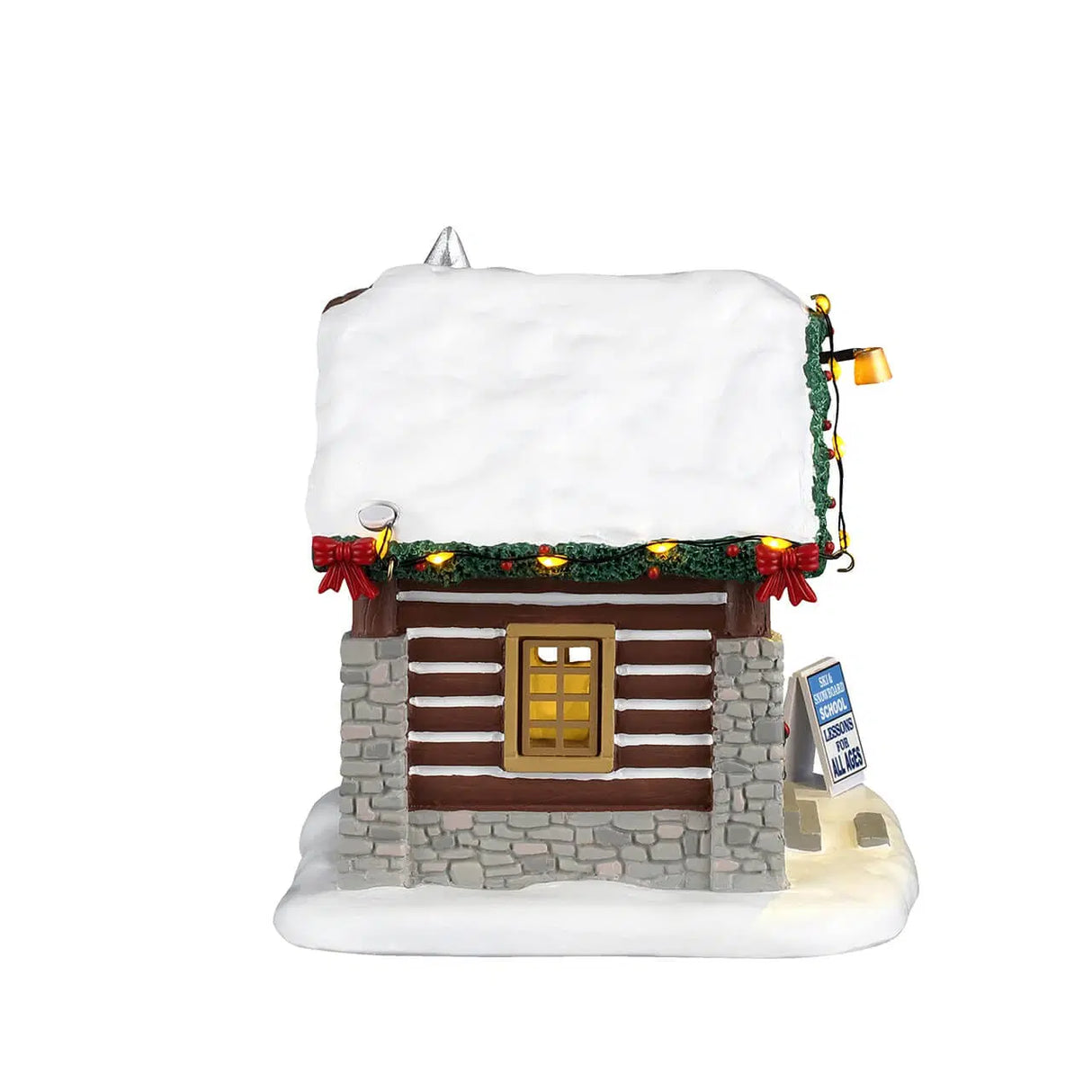 Ski & Snowboard School Lemax Christmas Village Table Accent Lemax Christmas Village