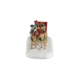 Sled Of Toys Lemax Christmas Village Figurine Lemax