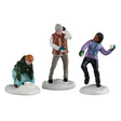 Snowball Fight Set Of 3 Lemax Christmas Village Figurines Lemax