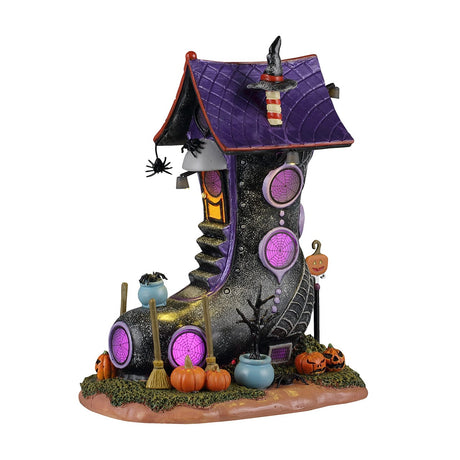 SPIDERWEB MANOR, WITH 4.5V 100mA  ADAPTOR Lemax Spooky Town