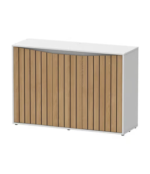Aquatlantis Splendid 120 White Slat Aquarium Cabinet. Norwood Aquarium Ltd