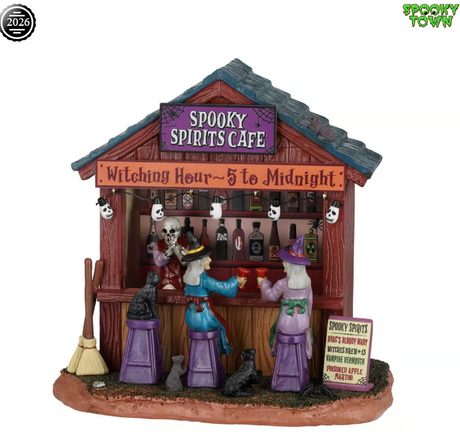 Spooky Spirits Cafe Lemax Spooky Town