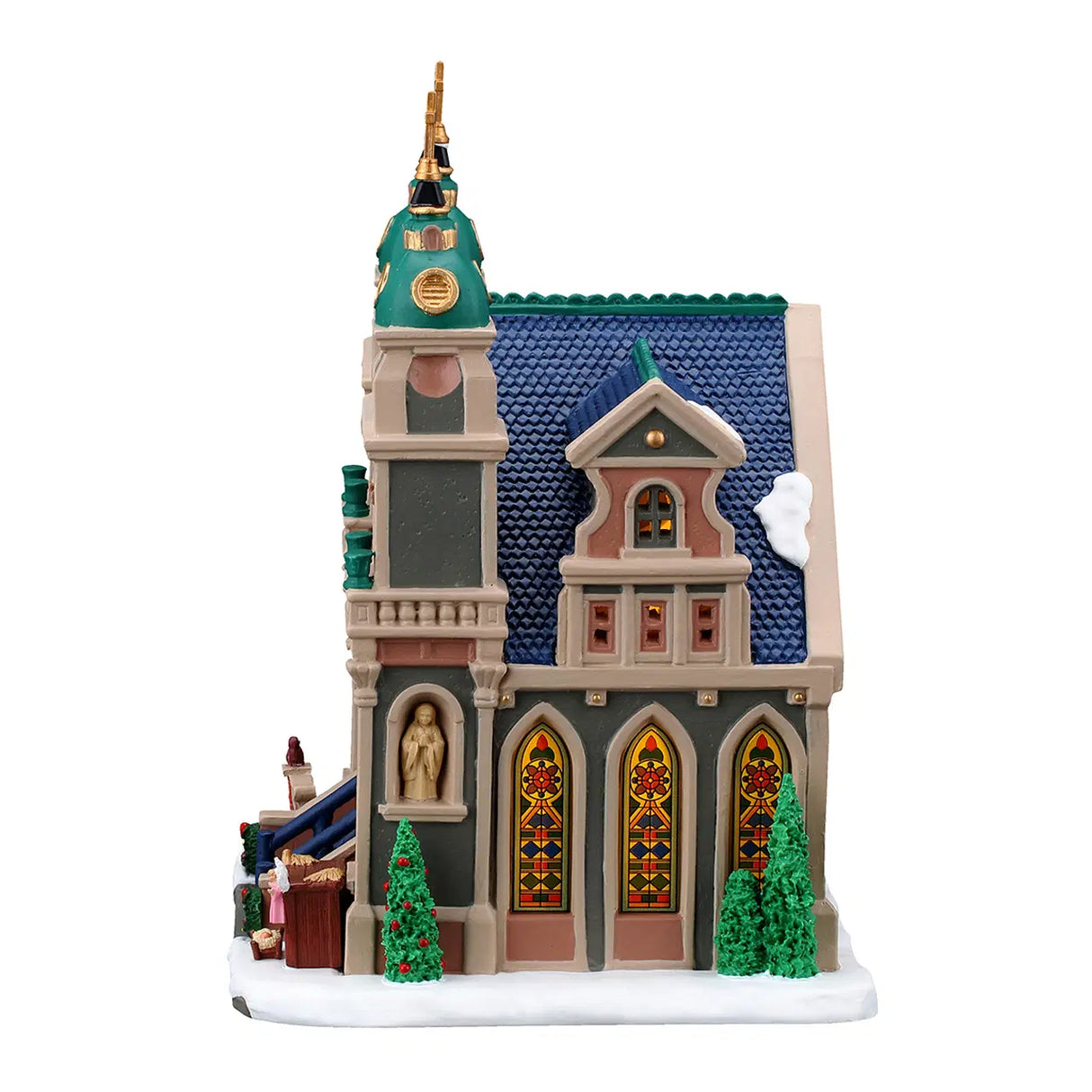 St. Stanislaus Cathedral Lemax Christmas Village Building Lemax Christmas Village