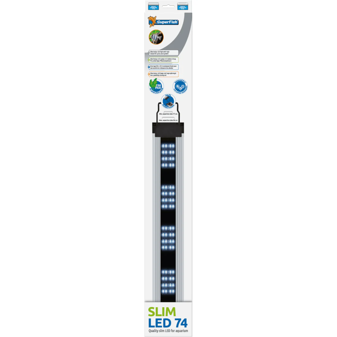 SuperFish Slim LED 74cm/46w