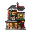 The Christmas Shoppe B/O (4.5V) Lemax Christmas Village Illuminated Facade Lemax