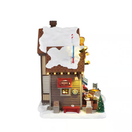 The Cocoa Shanty B/O (4.5V) Lemax Christmas Village Illuminated Building Lemax