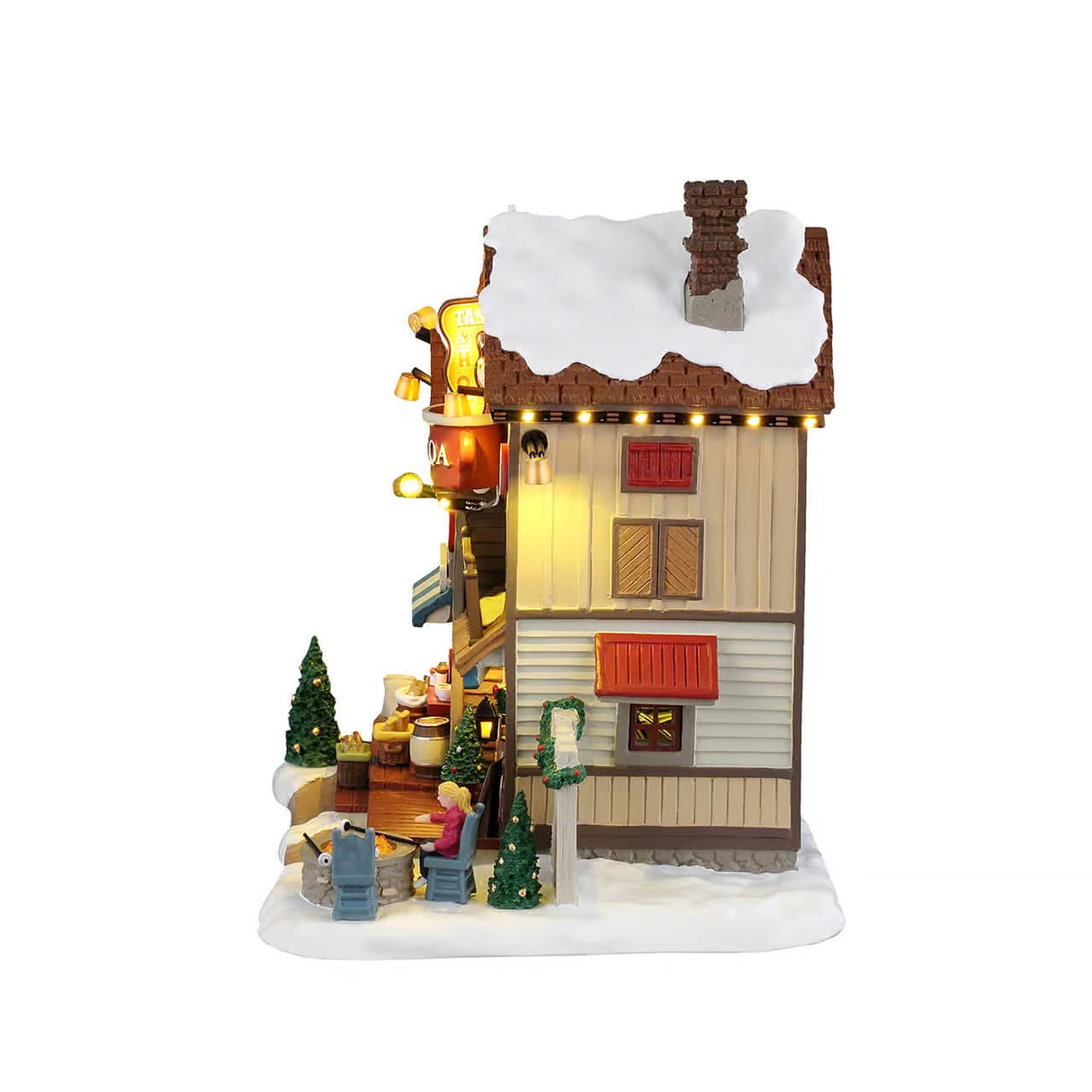 The Cocoa Shanty B/O (4.5V) Lemax Christmas Village Illuminated Building Lemax