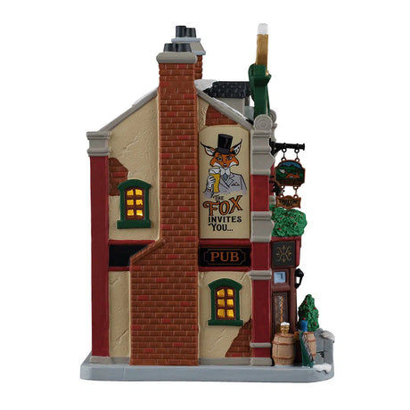 The Trottin' Fox Lemax Christmas Village Illuminated Building Lemax