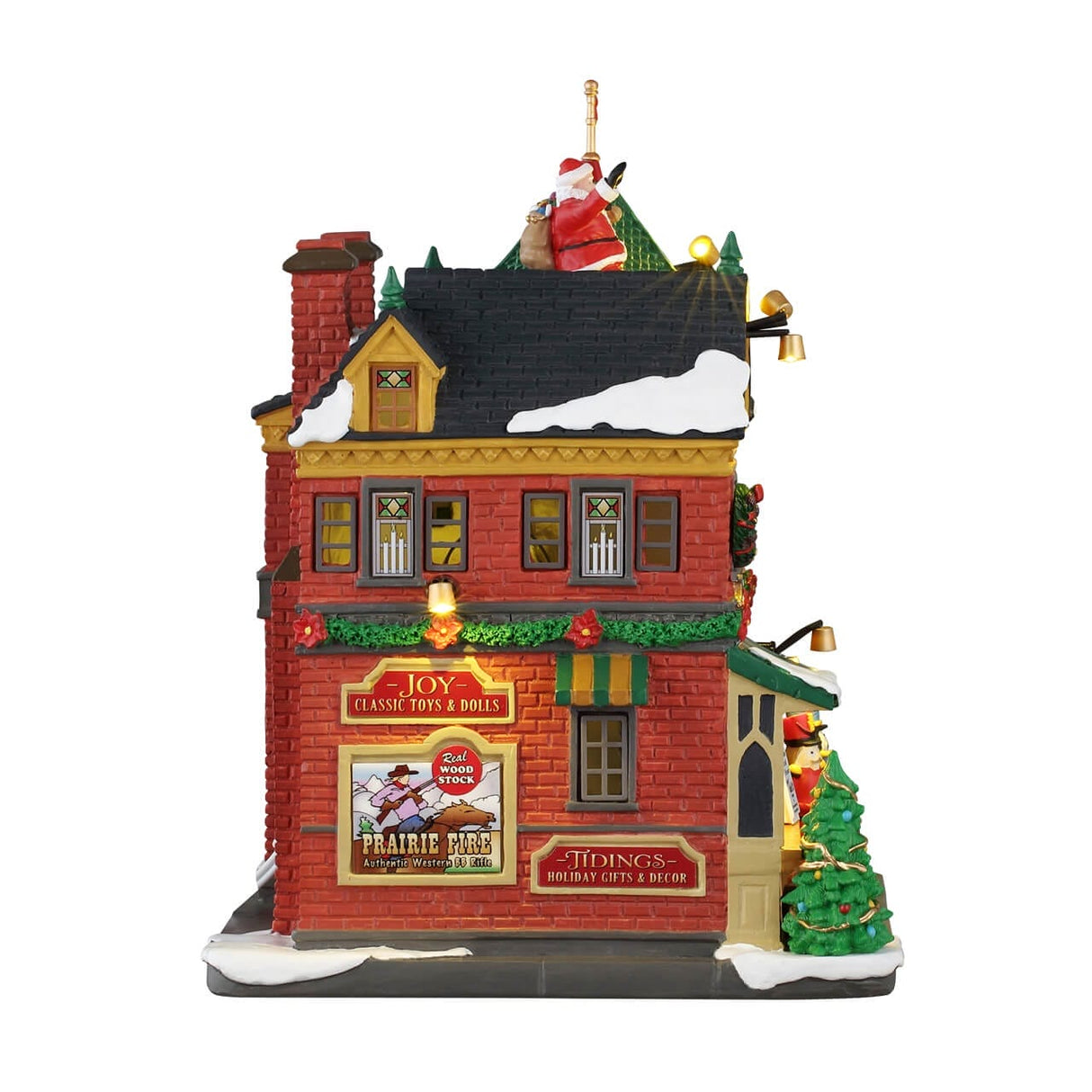 Tidings and Joy Toy Shop B/O (4.5V) Lemax Christmas Village Illuminated Building Lemax Christmas Village