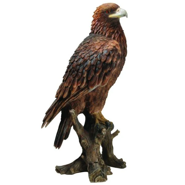 Real Life Golden Eagle Ornament by Vivid Arts Vivid Arts