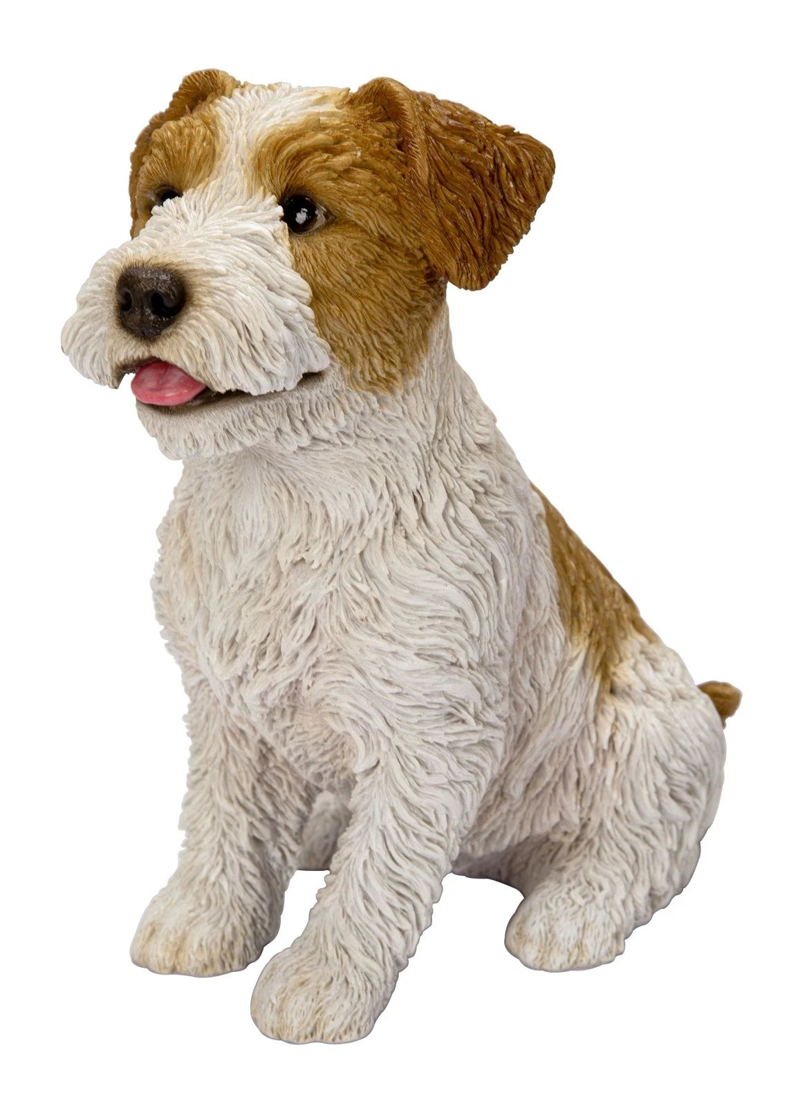 Wire Haired Jack Russell Real Life Resin Ornament by Vivid Arts