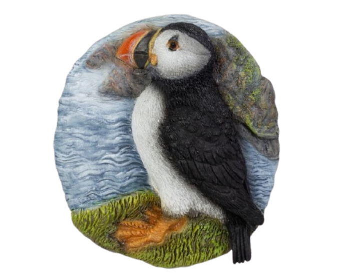WF Puffin Magnet by Vivid Arts