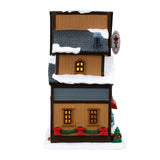 Wally's Winter Skate Shop Lemax Christmas Village Illuminated Building Lemax
