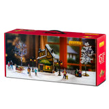 Wally's Winter Skate Shop Set Lemax Christmas Village Lemax