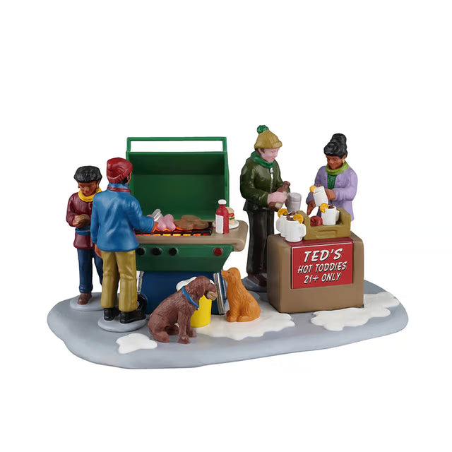 Winter Block Party B/O (4.5V) Lemax Christmas Village Table Accent Lemax