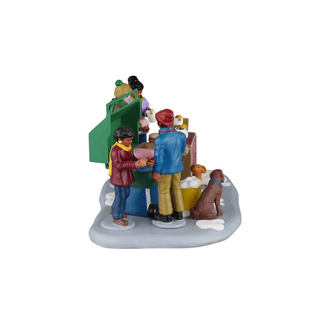 Winter Block Party B/O (4.5V) Lemax Christmas Village Table Accent Lemax