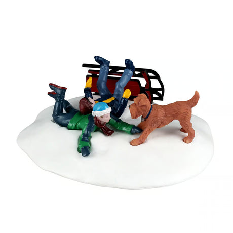 Winter Wipeout Lemax Christmas Village Table Accent Lemax