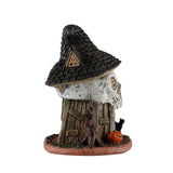 WITCH'S SKULL HUT, AC ADAPTABLE Lemax Spooky Town