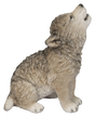 Real Life Howling Wolf Cub Ornament by Vivid Arts Vivid Arts