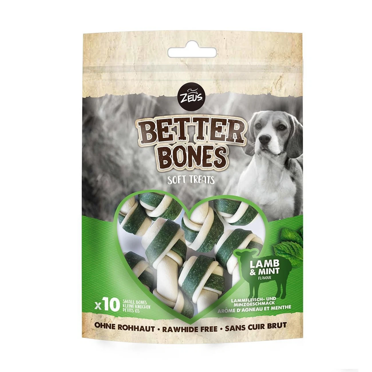 Zeus Better Bones Lamb with Mint Small Dog Treats