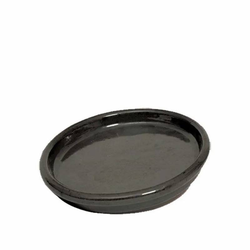 Black Saucer 25cm
