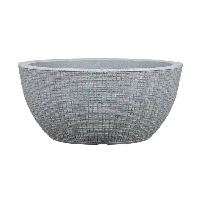 Apta Weben Bowl Grey 40cm Apta Vatre Terracotta Ltd