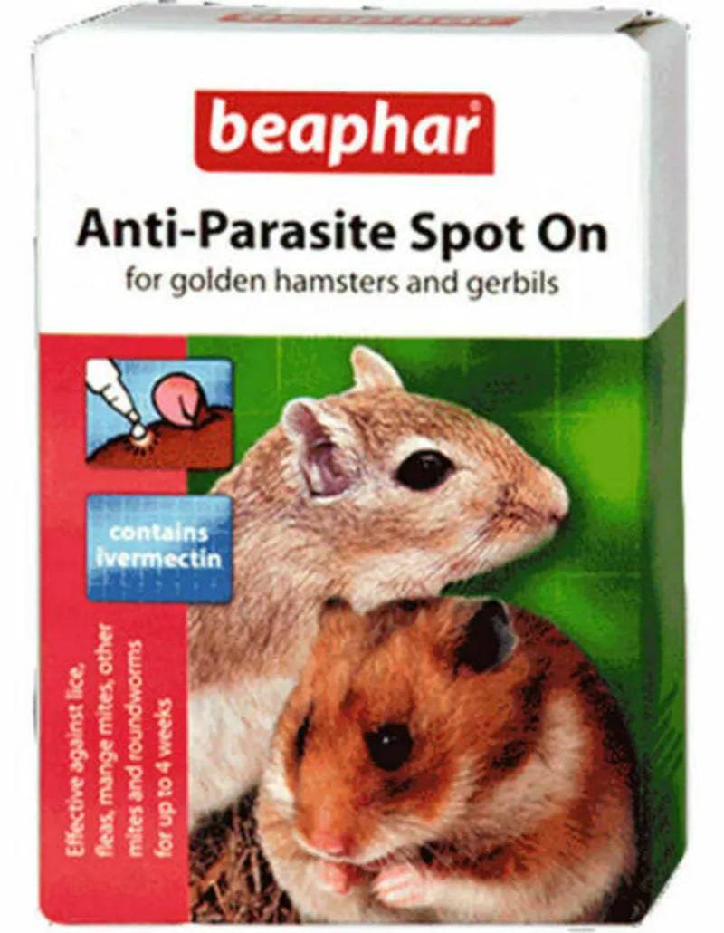 Anti-Parasite Spot-On (Hamster/Gerbil) 2 x 25ug