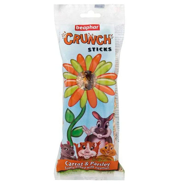 Beaphar Carrot & Parsley Crunch Sticks 2 Pack for Rabbits & Small Animals Beaphar
