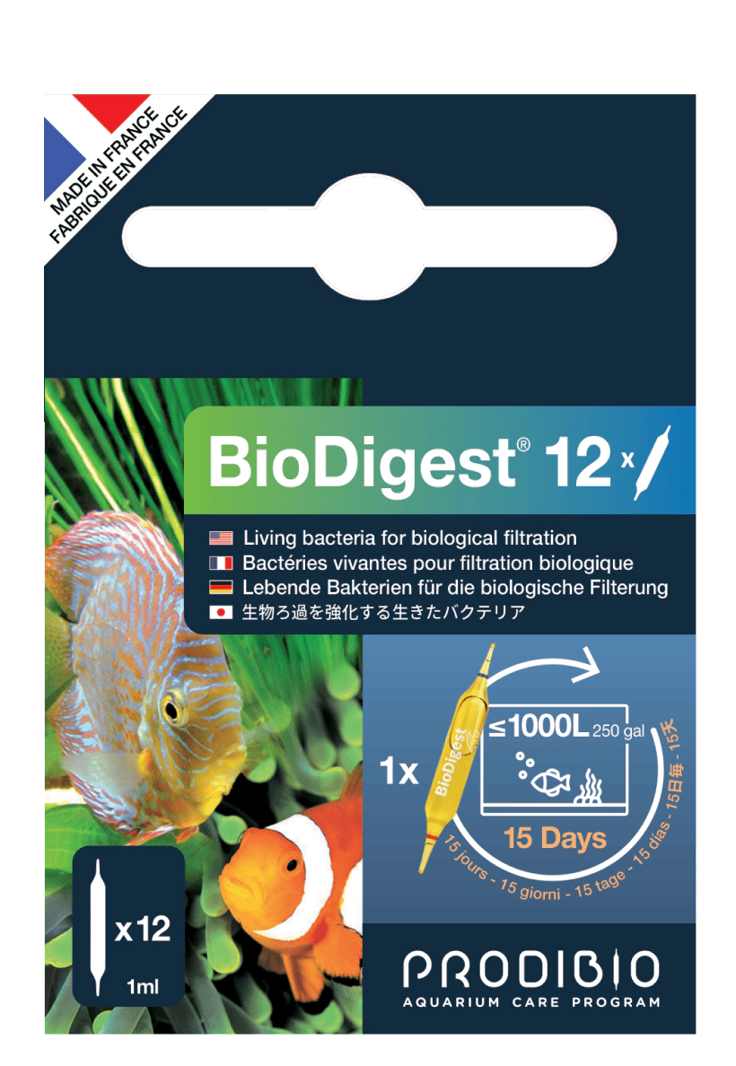 Prodibo BioDigest 12 vials Red Sea Aquatics (Uk) Ltd