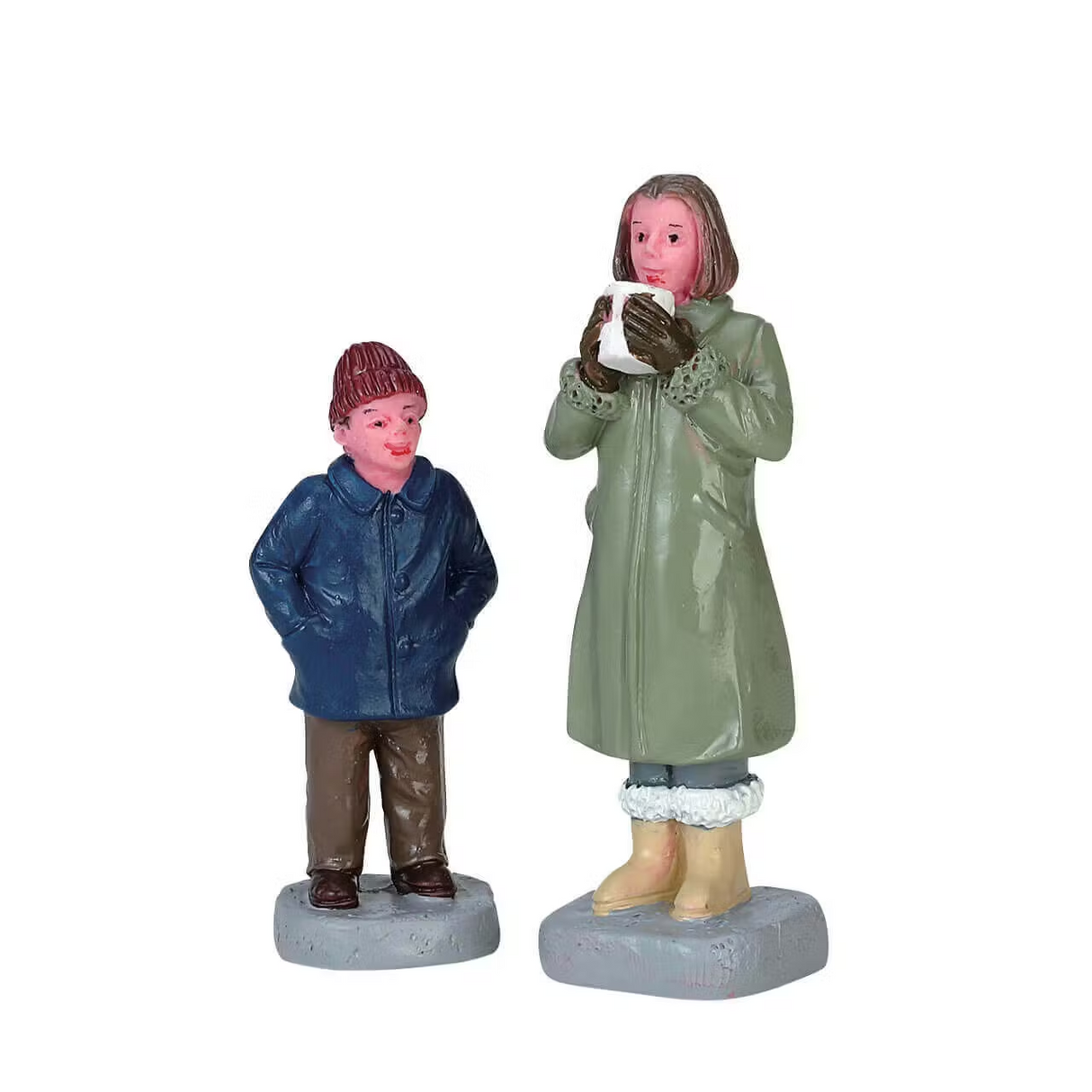 Can I Have Some Too? Set Of 2 Lemax Christmas Village Figurine