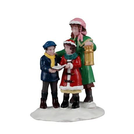 Christmas Day Caroler's Lemax Christmas Village Figurine Lemax