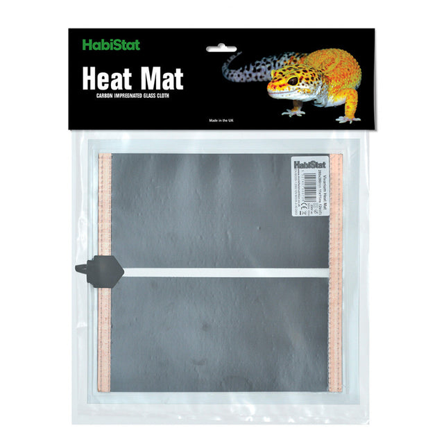 HabiStat Carbon Cloth Heat Mat, 28 x 28cm (11 x 11"), 12 Watt Arcadia/Monkfield Nutrition