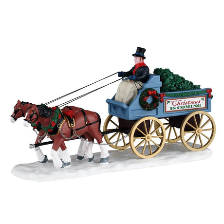 Christmas Is Coming Lemax Christmas Village Table Accent Lemax