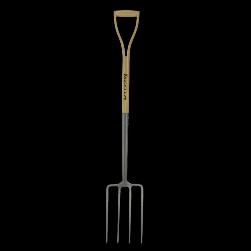 Kent and Stowe Carbon Steel Digging Fork
