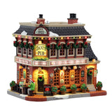Dani's Pub with 4.5V Adaptor Lemax Christmas Village Illuminated Building Lemax Christmas Village