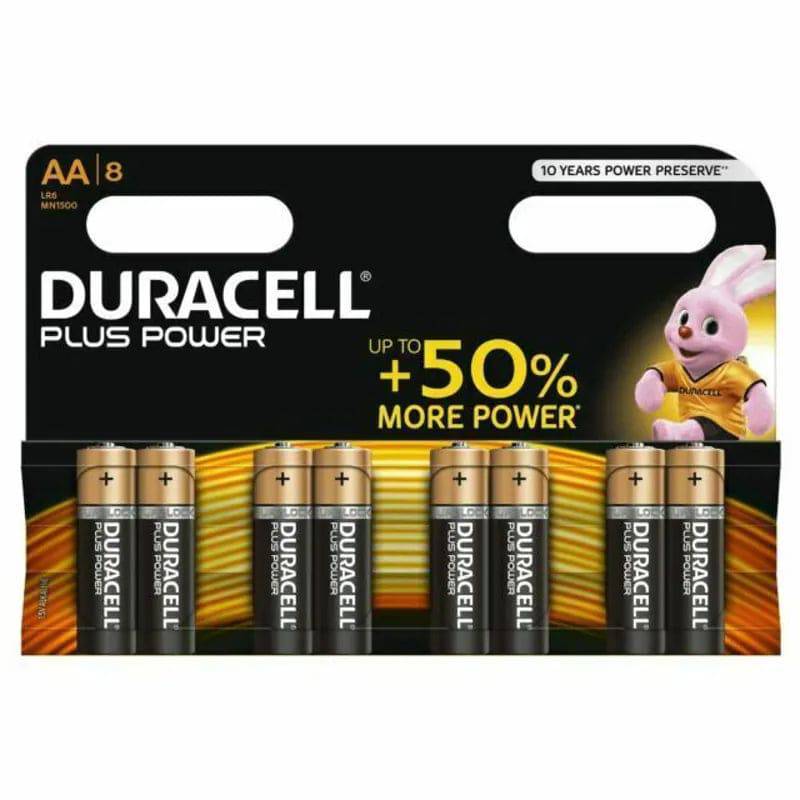 Duracell Plus AA 8pk Decco Ltd