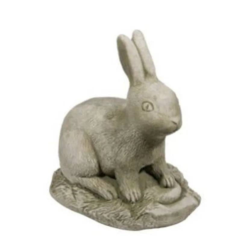 Melmar Stone Sherwood Green Rabbit Garden Ornament