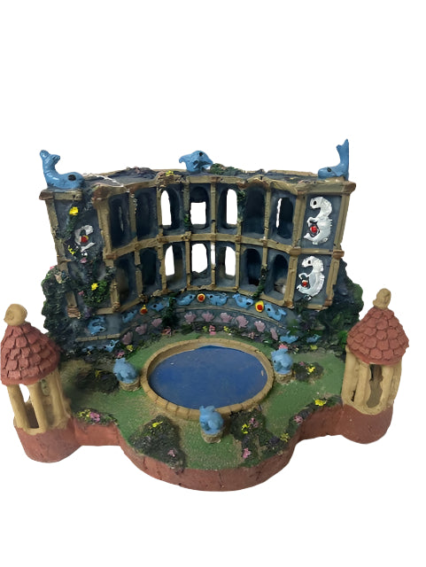 Dolphin Ruins Aquarium Ornament
