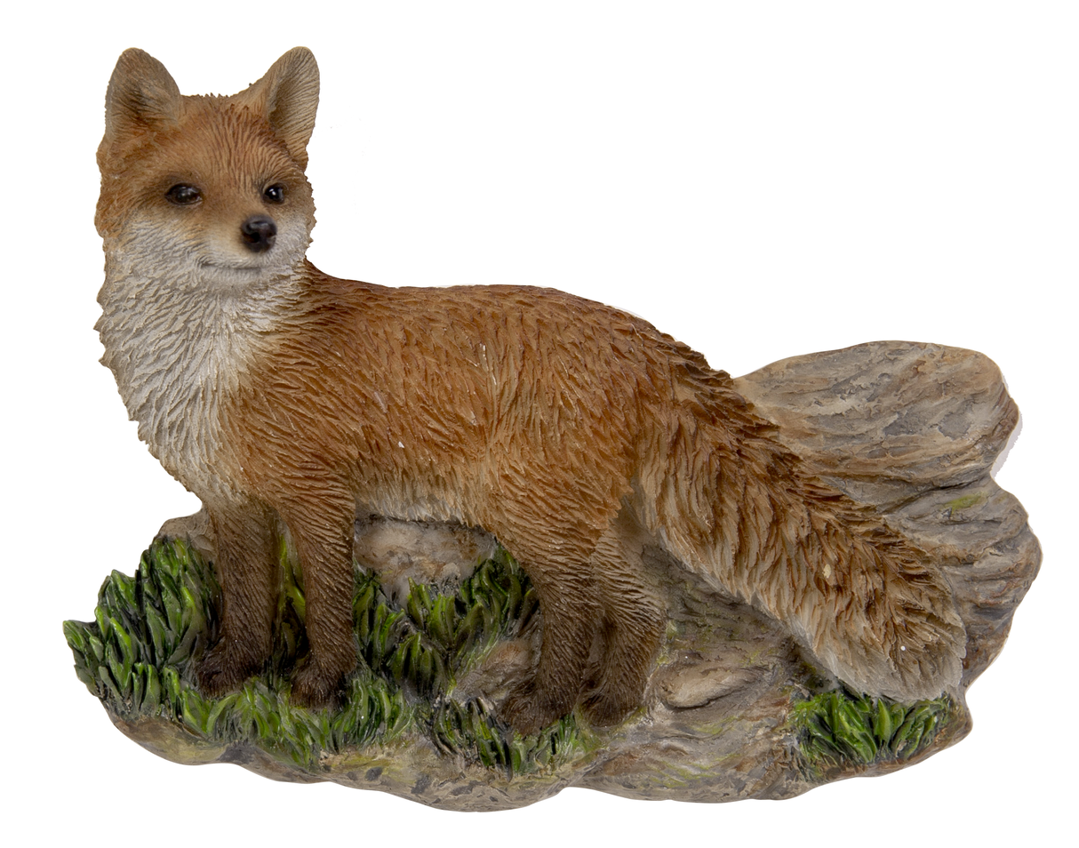 Preying Fox Fridge Magnet by Vivid Arts