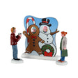 Frosty Photo Op, Set of 3 Lemax Christmas Village Figurines Lemax