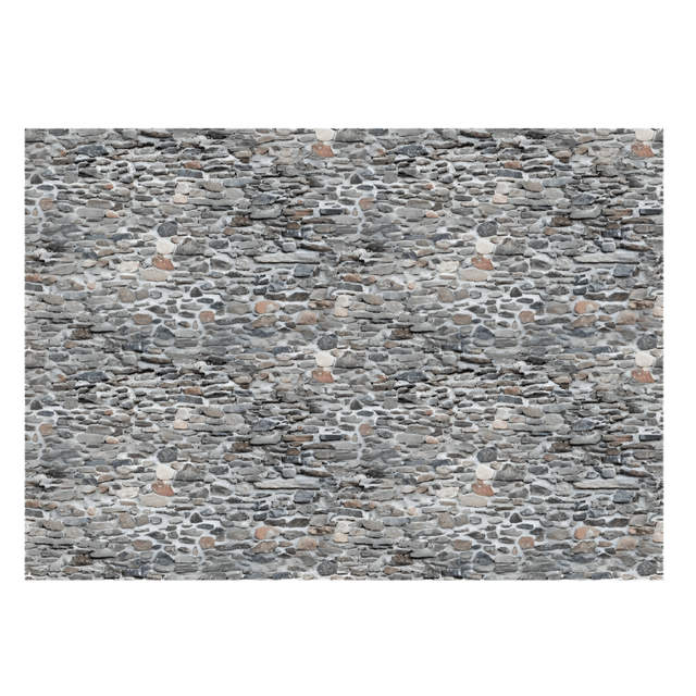 My Village Sheet Ancient Brick (21 × 29.7 cm) – Decorative Rustic Brick Wall Panel for Christmas Villages & Winter Displays My Village